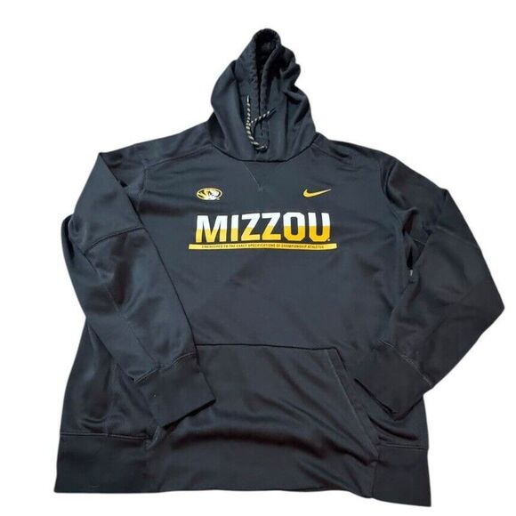 Missouri Tigers Nike Therma Fit Hoodie‎ Sweatshirt Team Issued Men's Size XXL - Picture 1 of 6